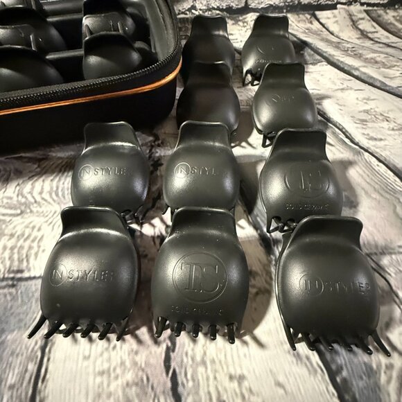 TopStyler by InStyler Heated Ceramic Styling Shells Hair Curlers with Case - Picture 6 of 16